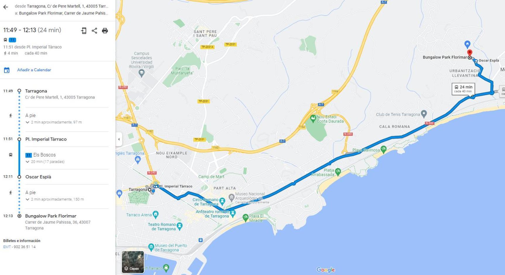 Acogedor Bungalow Park Florimar Tarragona Luaran gambar
